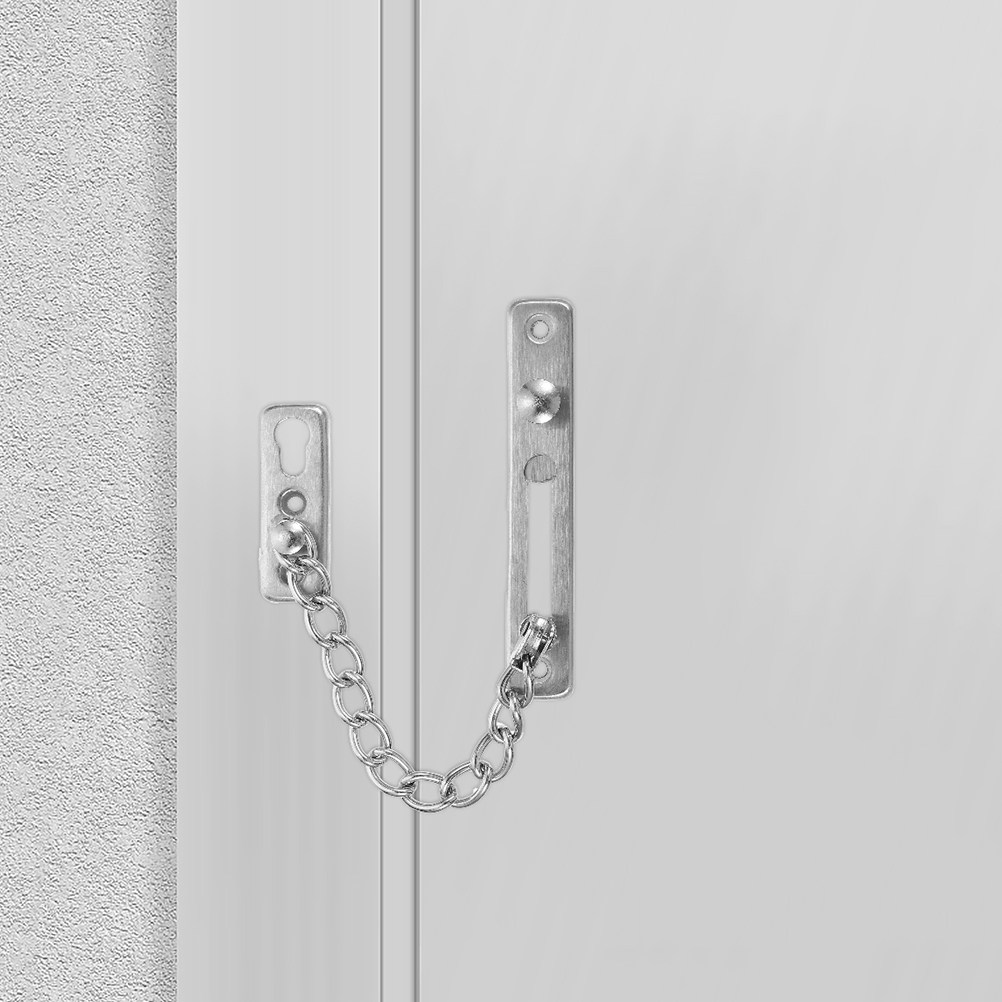 ชุดล็อคประตูแบบโซ่สแตนเลส 2 ชิ - Security Chain Door บทวิจารณ์และราคา