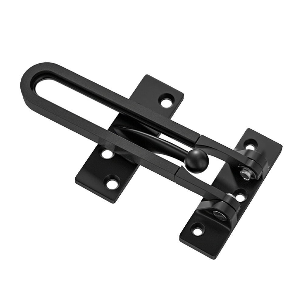 กลอนประตูโซ่ล็อคกันขโมยสีดำทำจ - Security Chain Door บทวิจารณ์และราคา